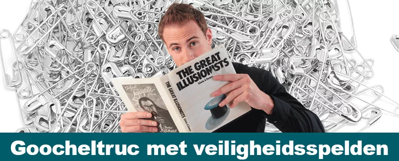 goocheltruc 11 veiligheidsspelden