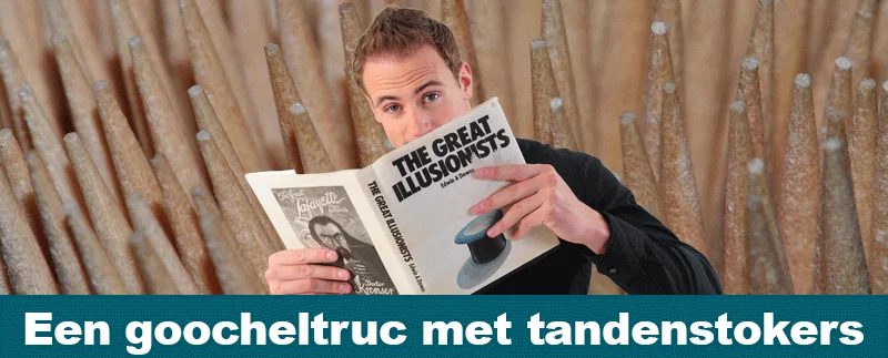 goocheltruc 12 tandestokers