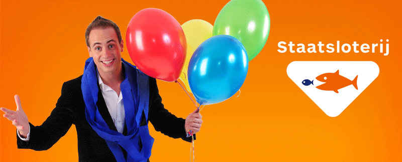 Robin zijn handen in TV commercial staatsloterij