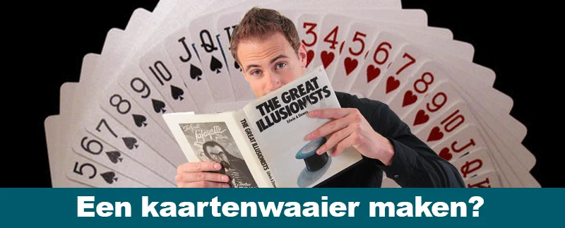 goocheltruc 23 kaartenwaaier maken