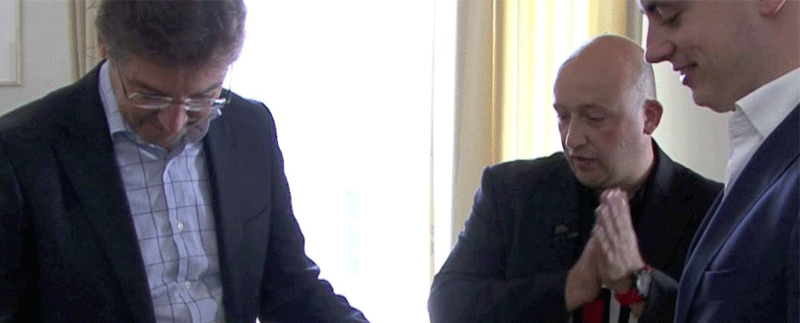 Speciaal optreden voor burgemeester Wolfsen