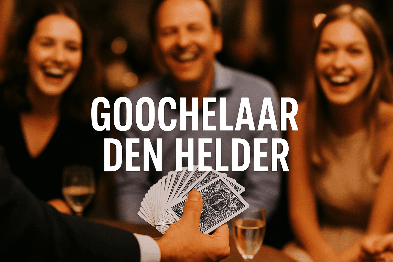 Goochelaar Den Helder brengt magie naar zakelijke evenementen en feesten