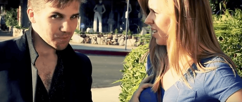 Vrouwen versieren d.m.v. een goocheltruc?