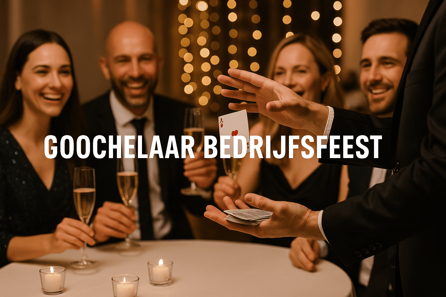 Goochelaar Bedrijfsfeest – 5 Redenen voor Succes