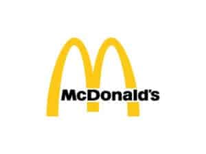 Goochelaar Robin Matrix treedt op voor McDonald's
