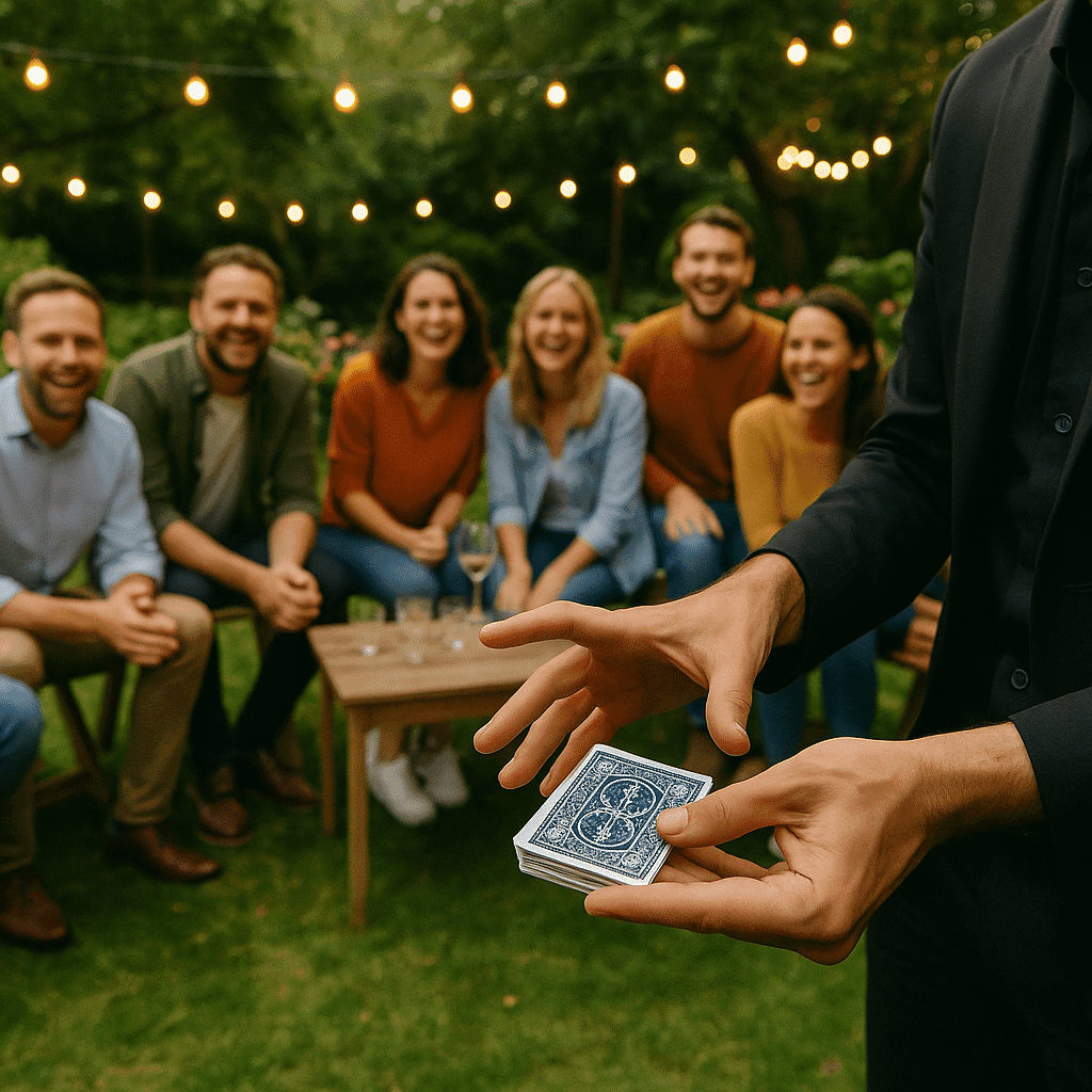 Goochelaar Tuinfeest – 5 Schitterende Magische Ervaringen
