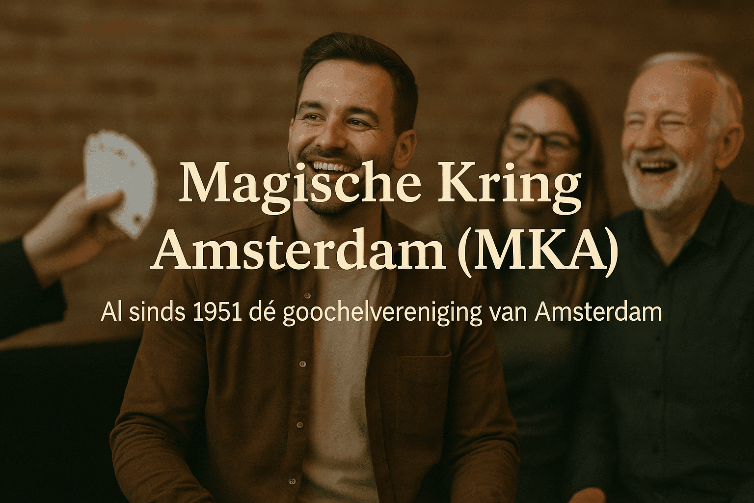 Magische Kring Amsterdam (MKA) – Sinds 1951 dé goochelclub van Amsterdam