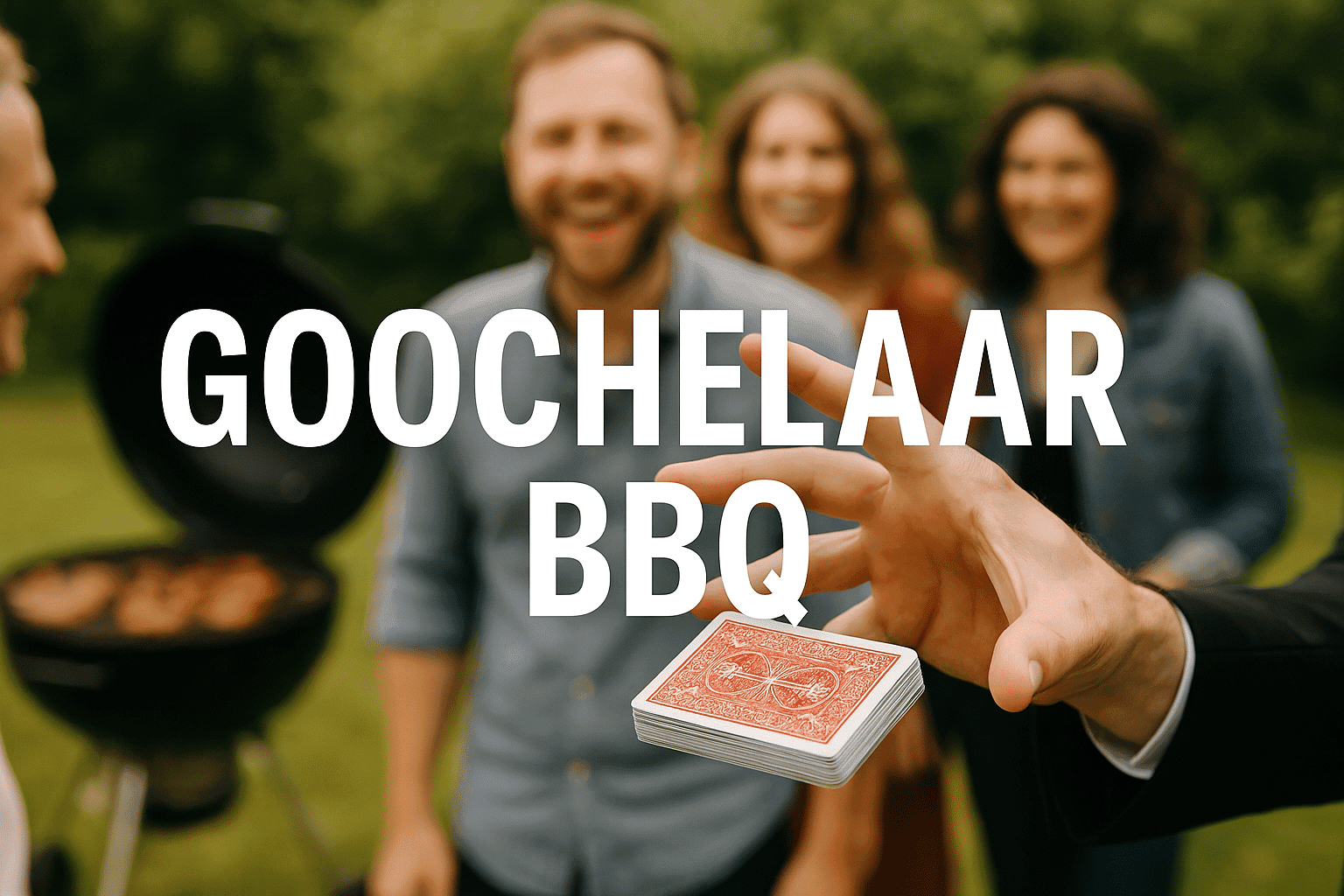 De Nr. 1 Goochelaar BBQ inhuren? Maak jouw barbecue magisch