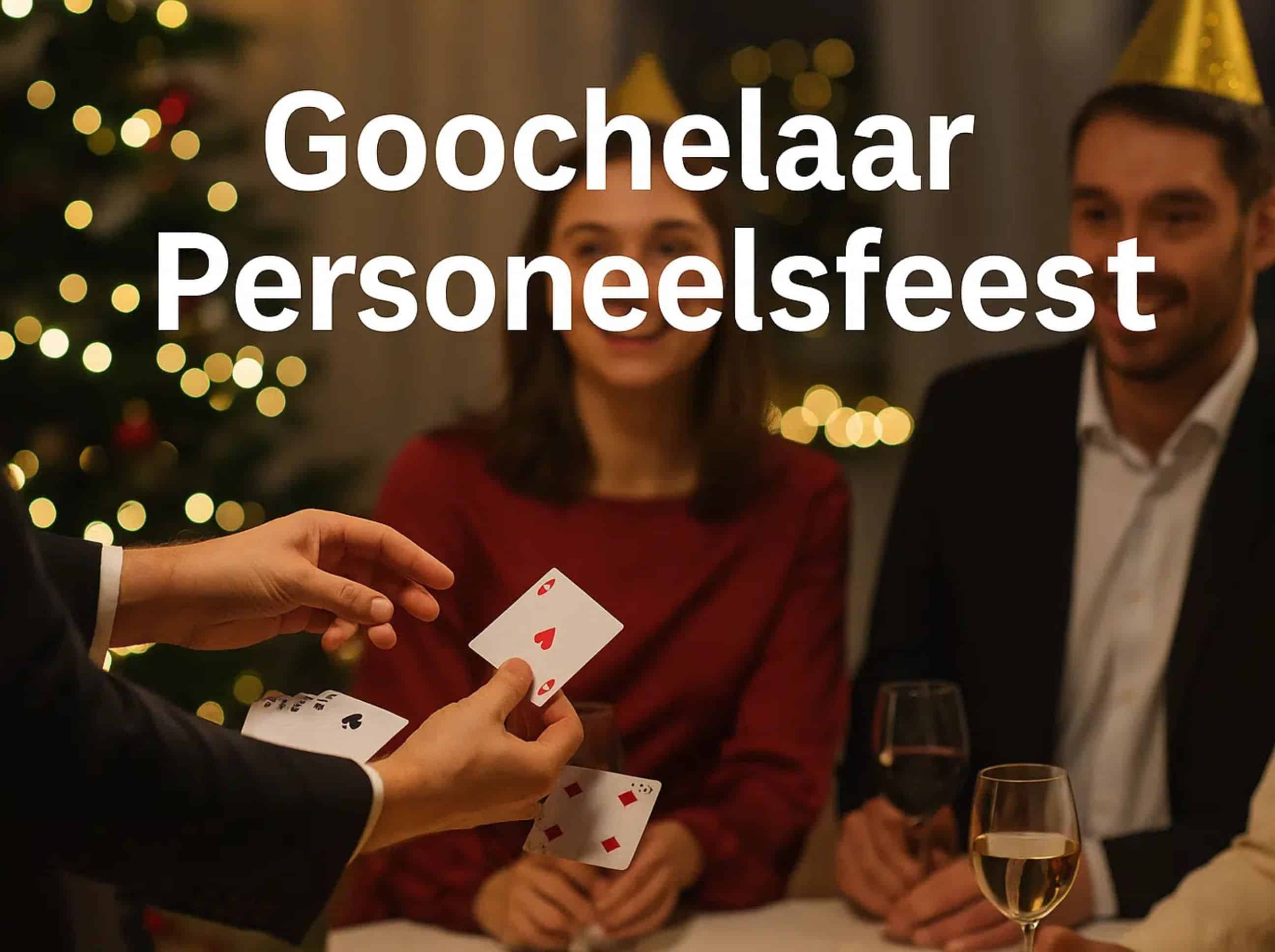 goochelaar personeelsfeest