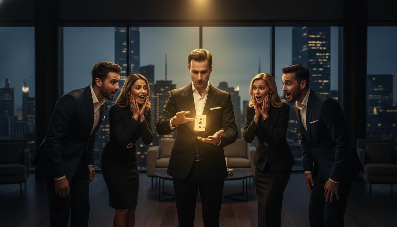Goochelaar Rotterdam voor Bedrijfsfeesten, Congressen en Recepties