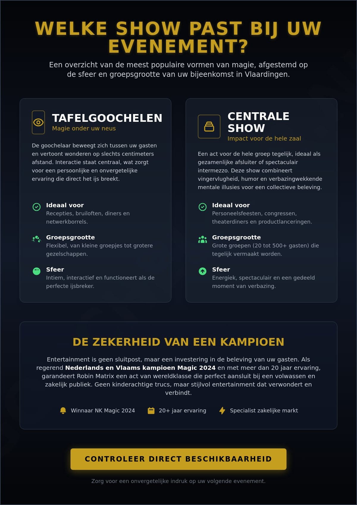 Goochelaar in Vlaardingen: Professioneel Entertainment